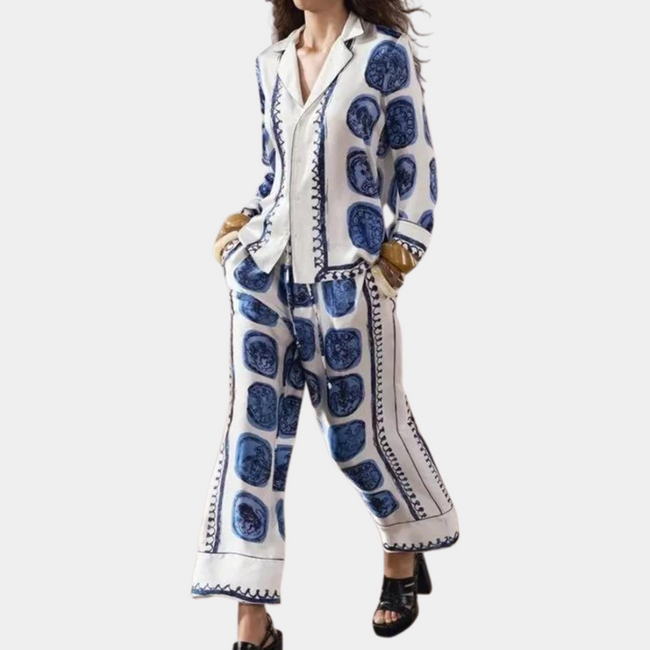 Sienna - Elegante e lussuoso set da donna a due pezzi per un comfort eccezionale