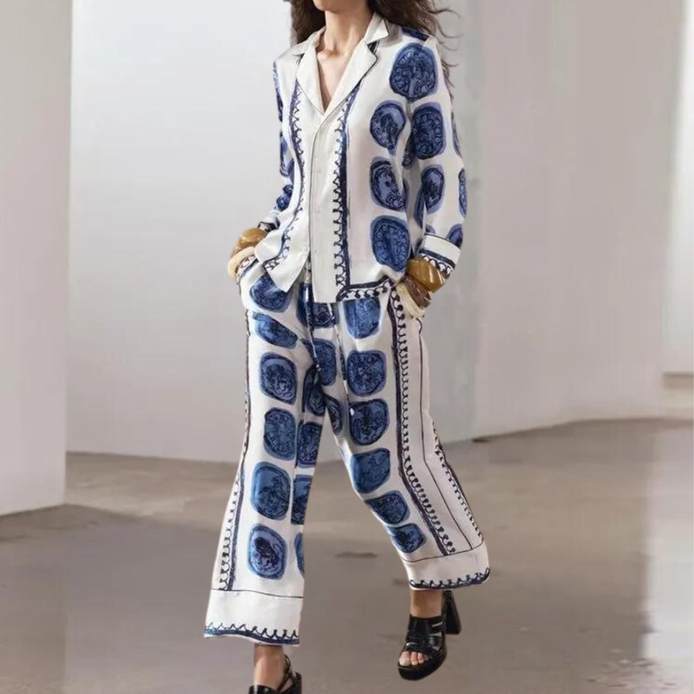 Sienna - Elegante e lussuoso set da donna a due pezzi per un comfort eccezionale