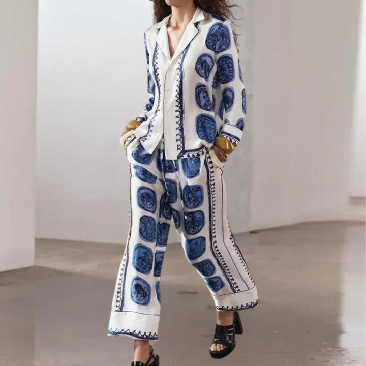 Sienna - Elegante e lussuoso set da donna a due pezzi per un comfort eccezionale