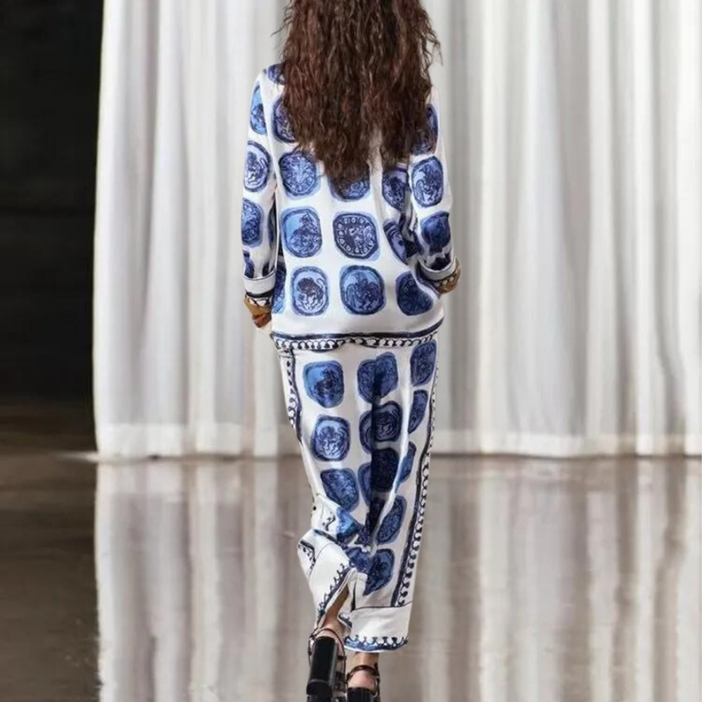 Sienna - Elegante e lussuoso set da donna a due pezzi per un comfort eccezionale