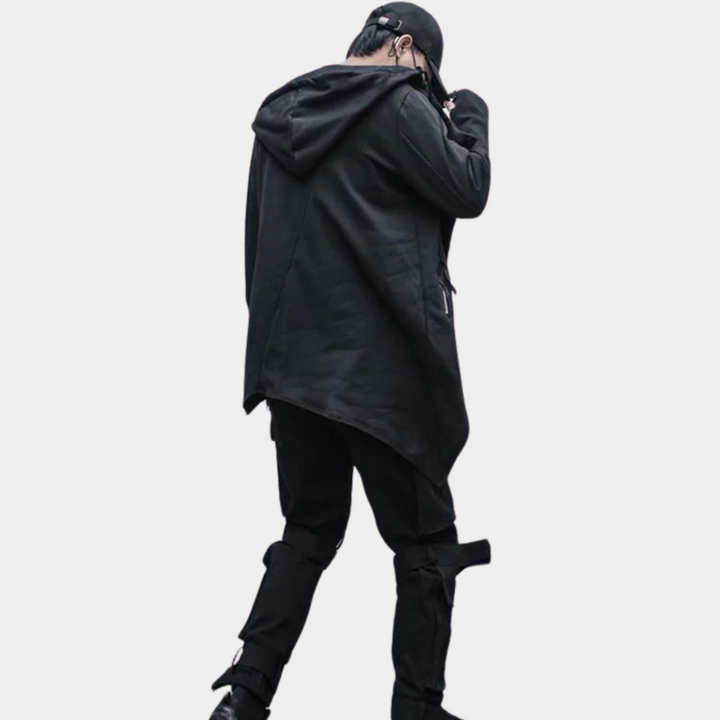 Balthasar - Trench da uomo elegante e raffinato con design asimmetrico di tendenza