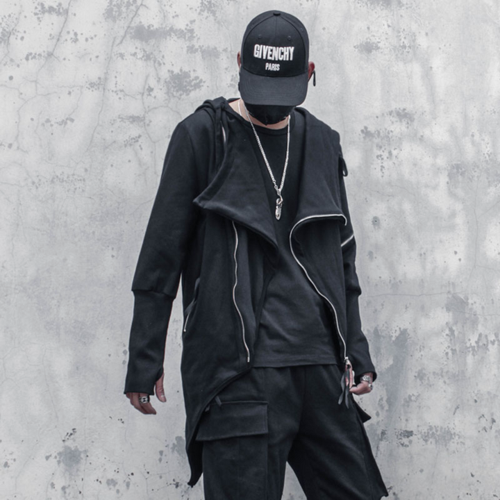 Balthasar - Trench da uomo elegante e raffinato con design asimmetrico di tendenza