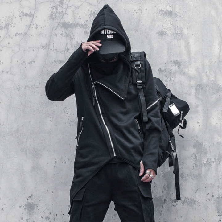 Balthasar - Trench da uomo elegante e raffinato con design asimmetrico di tendenza
