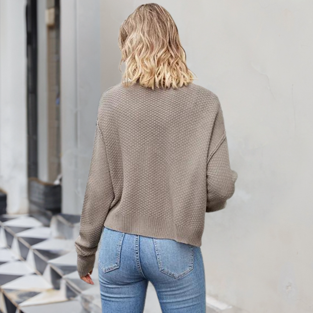 Cardigan di lusso da donna in maglia di Amaryllis - perfetto per l'eleganza di tutti i giorni