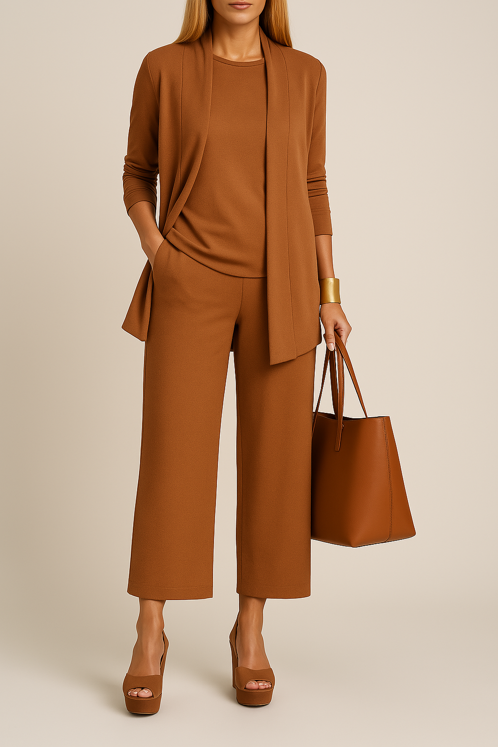 Elegante set da donna a tre pezzi Éliane - stile e classicità per ogni occasione