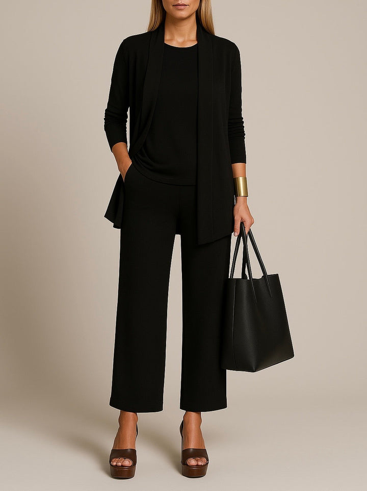 Elegante set da donna a tre pezzi Éliane - stile e classicità per ogni occasione