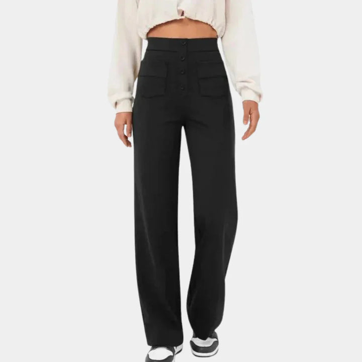 Liva - Pantaloni eleganti a vita alta da donna per un'eleganza e una sicurezza eccezionali