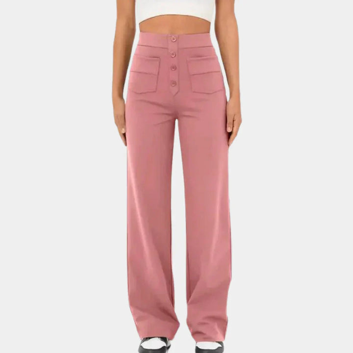 Liva - Pantaloni eleganti a vita alta da donna per un'eleganza e una sicurezza eccezionali