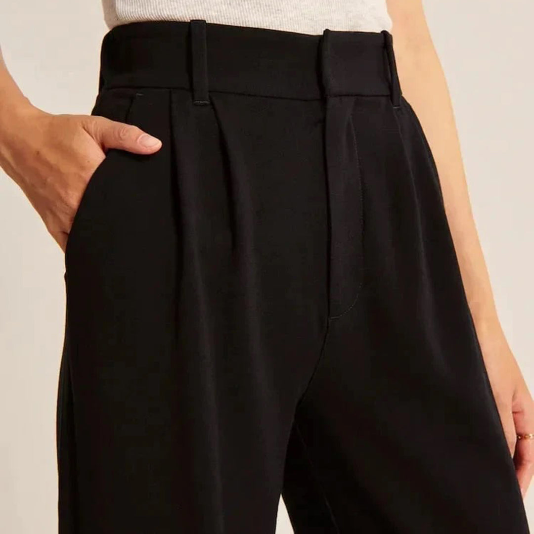 CELINA - Pantaloni eleganti a vita alta per una vestibilità perfetta