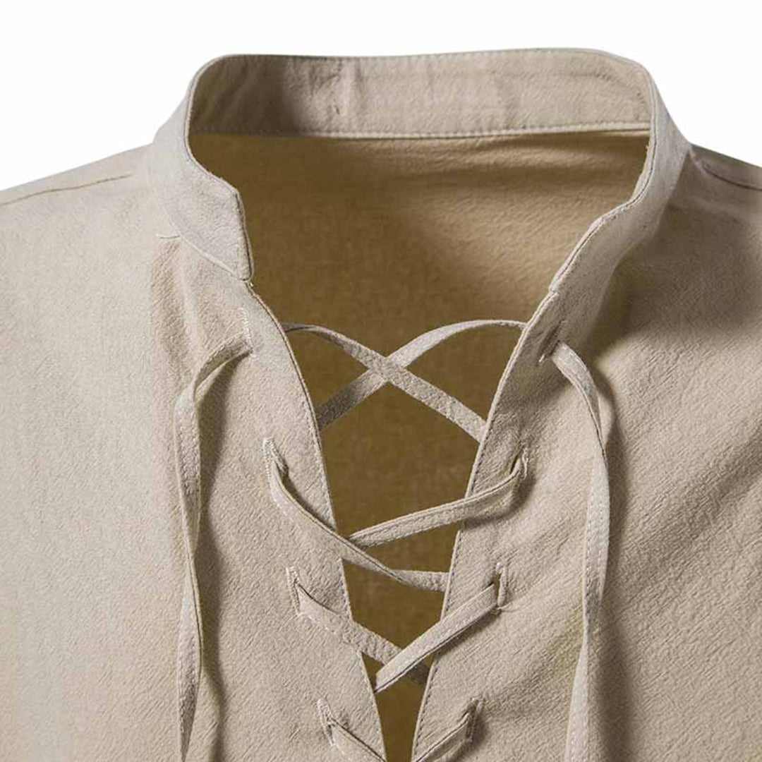 Camicia LASZLO con scollo a V - Un'opzione elegante e di classe per ogni occasione