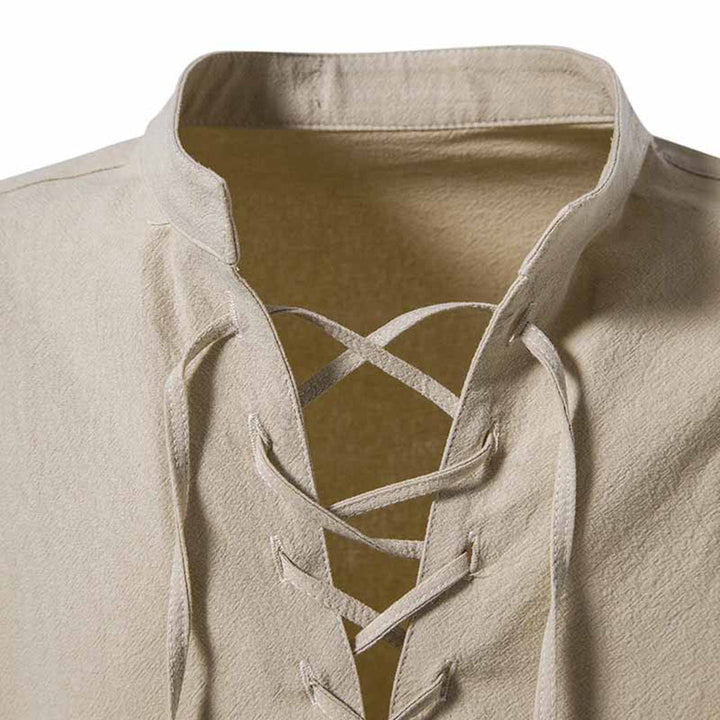 Camicia LASZLO con scollo a V - Un'opzione elegante e di classe per ogni occasione