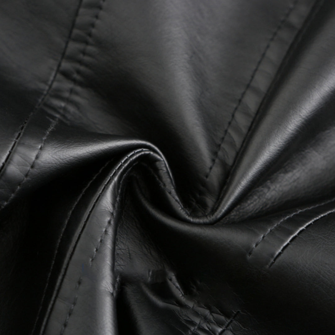 FRANICA - Elegante giacca in pelle dallo stile classico e intramontabile