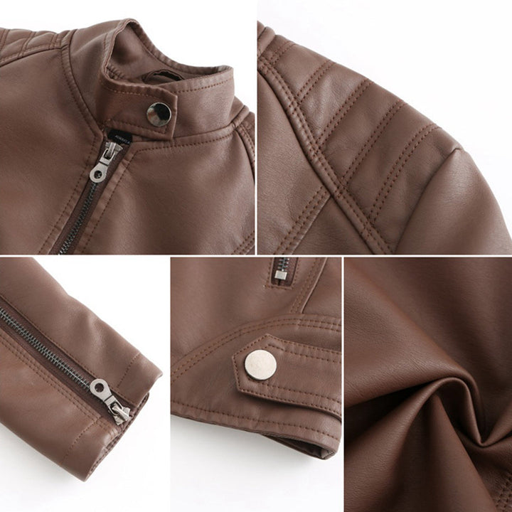 Giacca in pelle MILENA - eleganza e raffinatezza per tutti i giorni