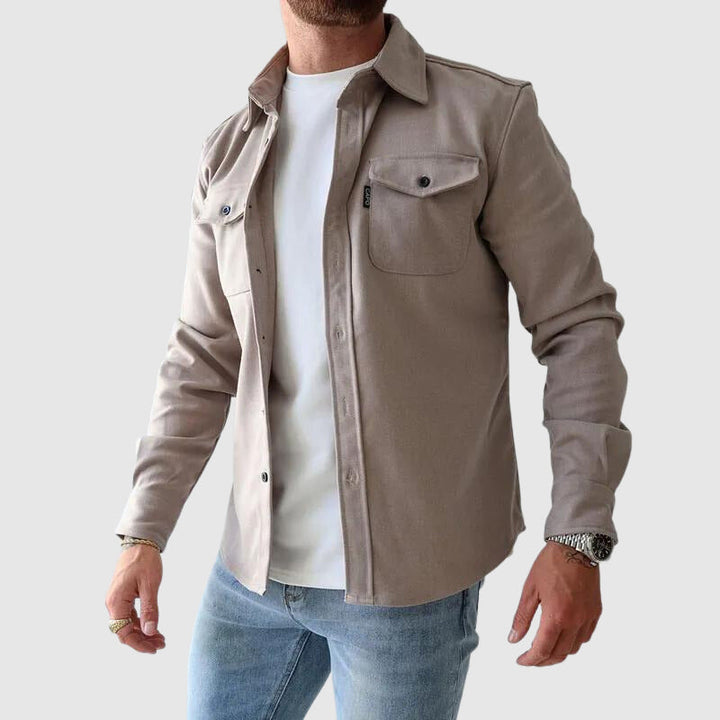 T-shirt da uomo con colletto - Stile streetwear tendance