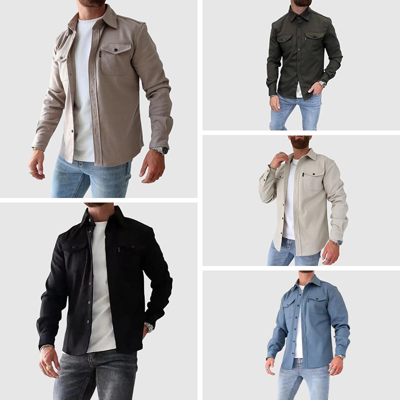 T-shirt da uomo con colletto - Stile streetwear tendance