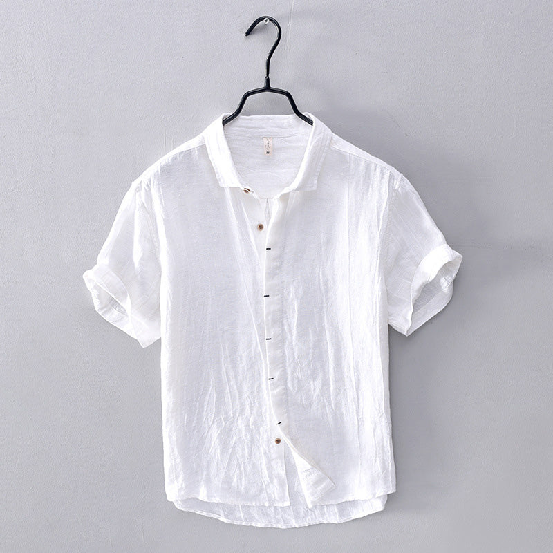 Elegante camicia da uomo con polsini e colletto elegante per tutti i giorni e le occasioni speciali