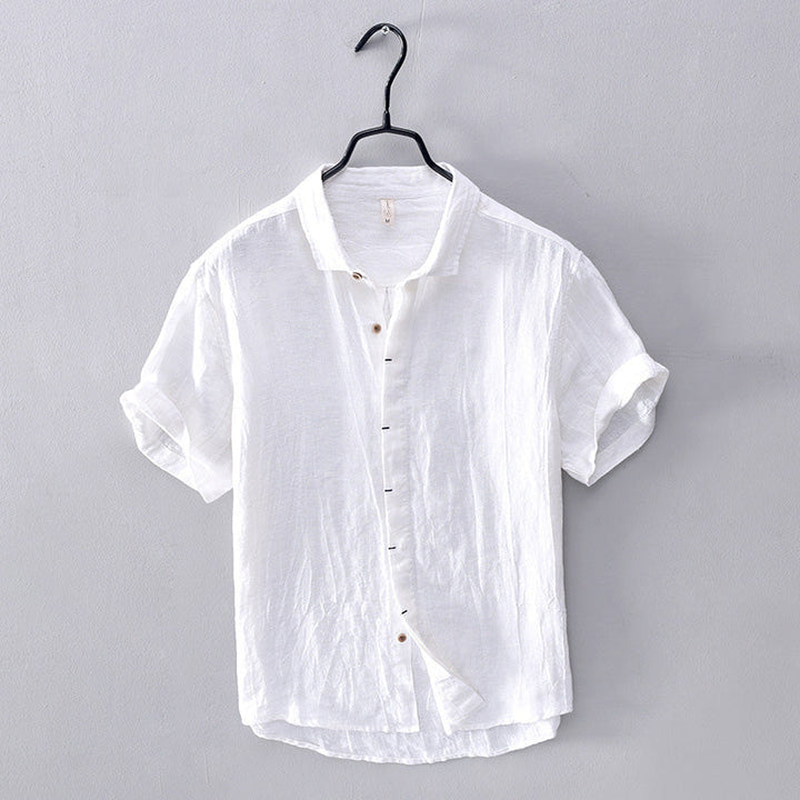 Elegante camicia da uomo con polsini e colletto elegante per tutti i giorni e le occasioni speciali