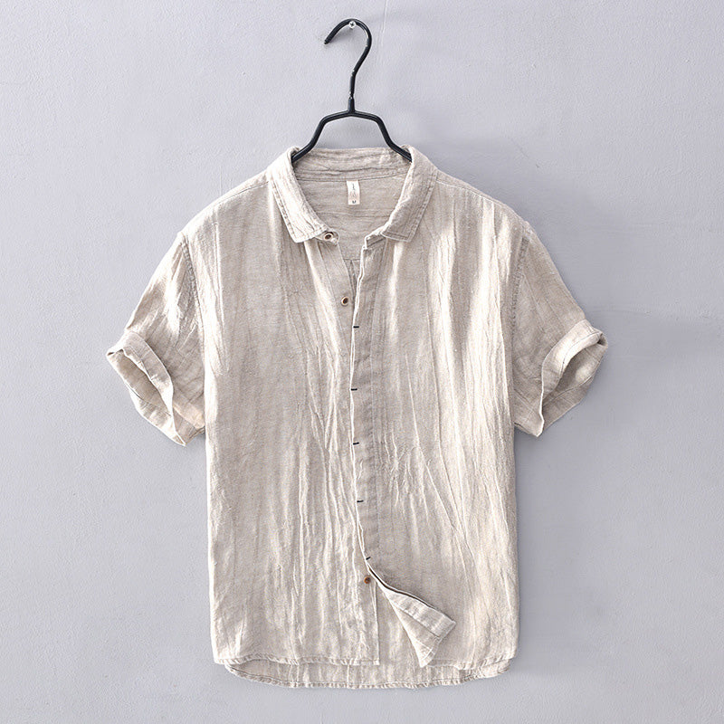 Elegante camicia da uomo con polsini e colletto elegante per tutti i giorni e le occasioni speciali