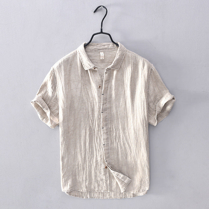Elegante camicia da uomo con polsini e colletto elegante per tutti i giorni e le occasioni speciali