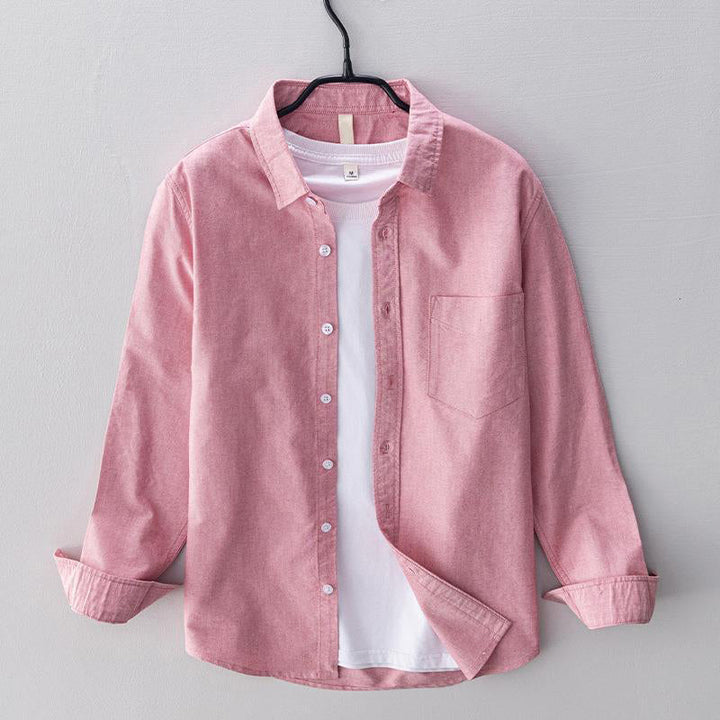 Camisa casual per uomo con estilo sinfonico per un look elegante e alla moda