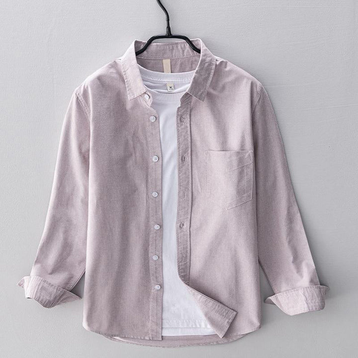 Camisa casual per uomo con estilo sinfonico per un look elegante e alla moda