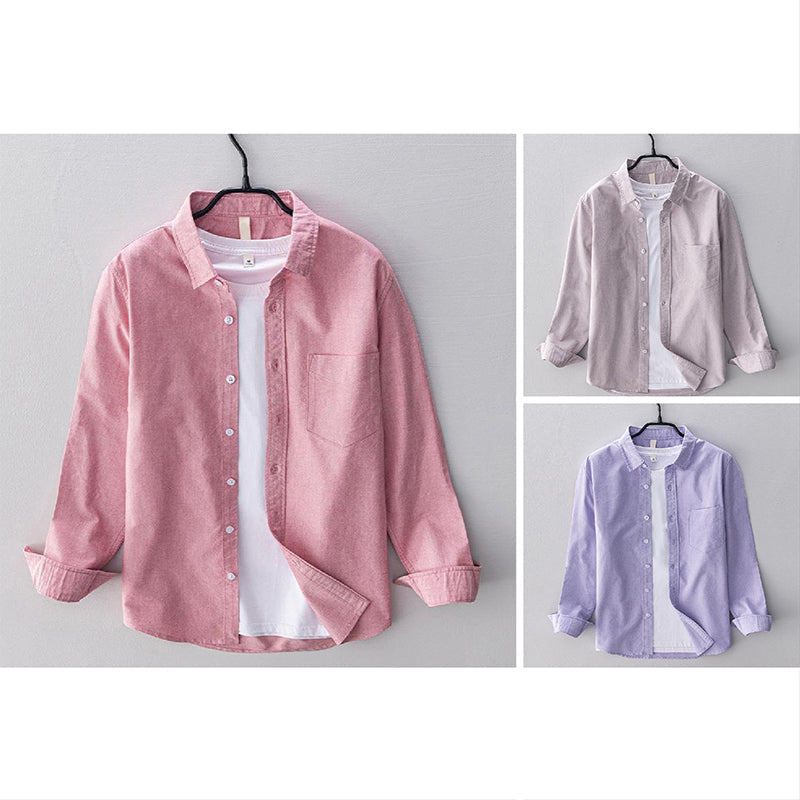 Camisa casual per uomo con estilo sinfonico per un look elegante e alla moda