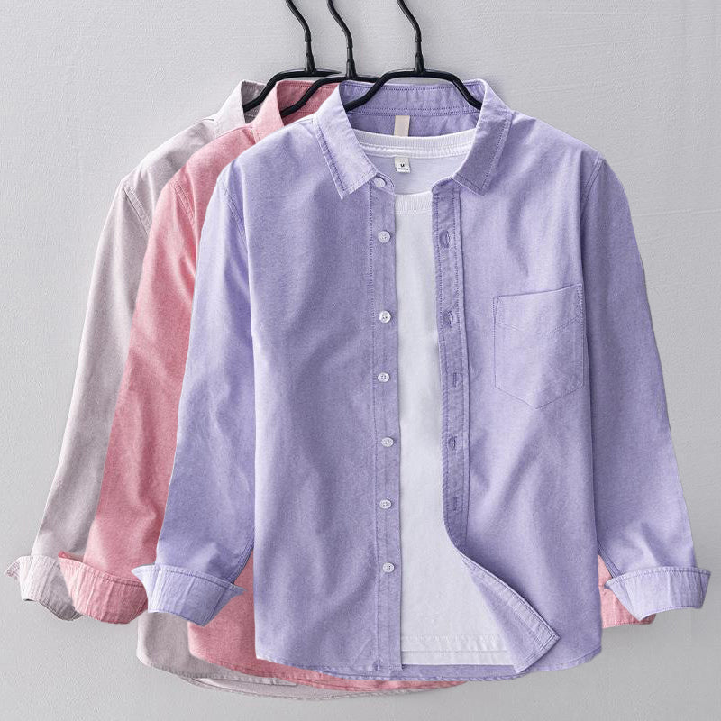 Camisa casual per uomo con estilo sinfonico per un look elegante e alla moda