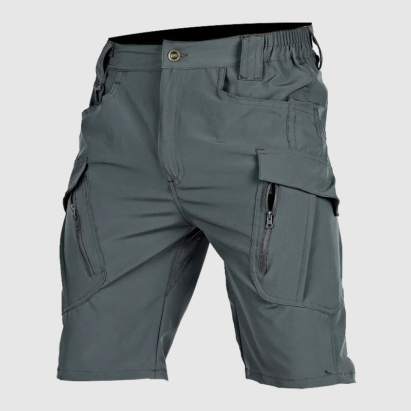 Durevole pantalone cargo da uomo in morbido cotone con numerose pratiche cinghie e facile regolazione della larghezza