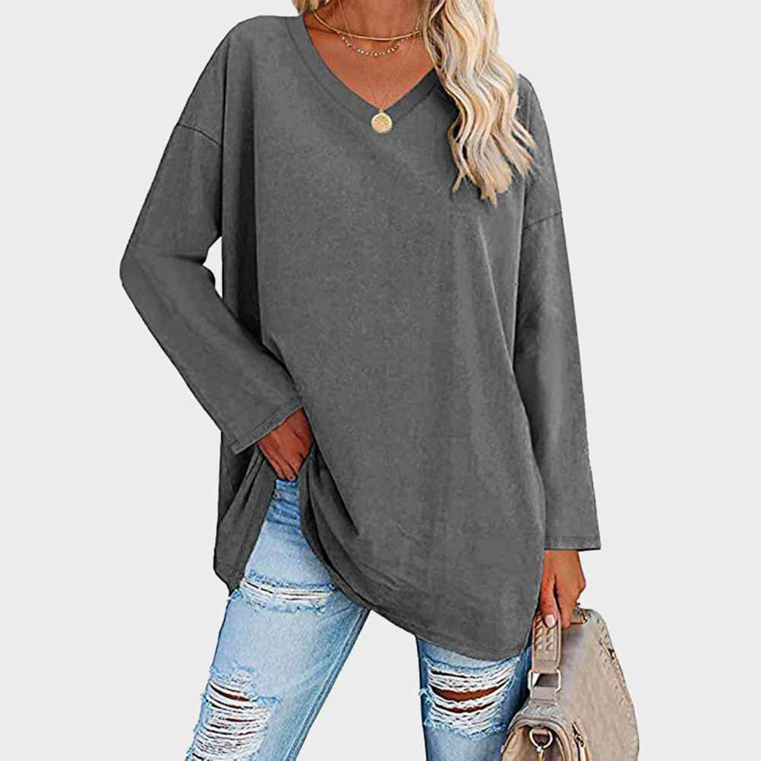 Aiah - Una blusa a maniche lunghe elegante e raffinata, perfetta per ogni occasione e per esaltare il vostro stile unico.
