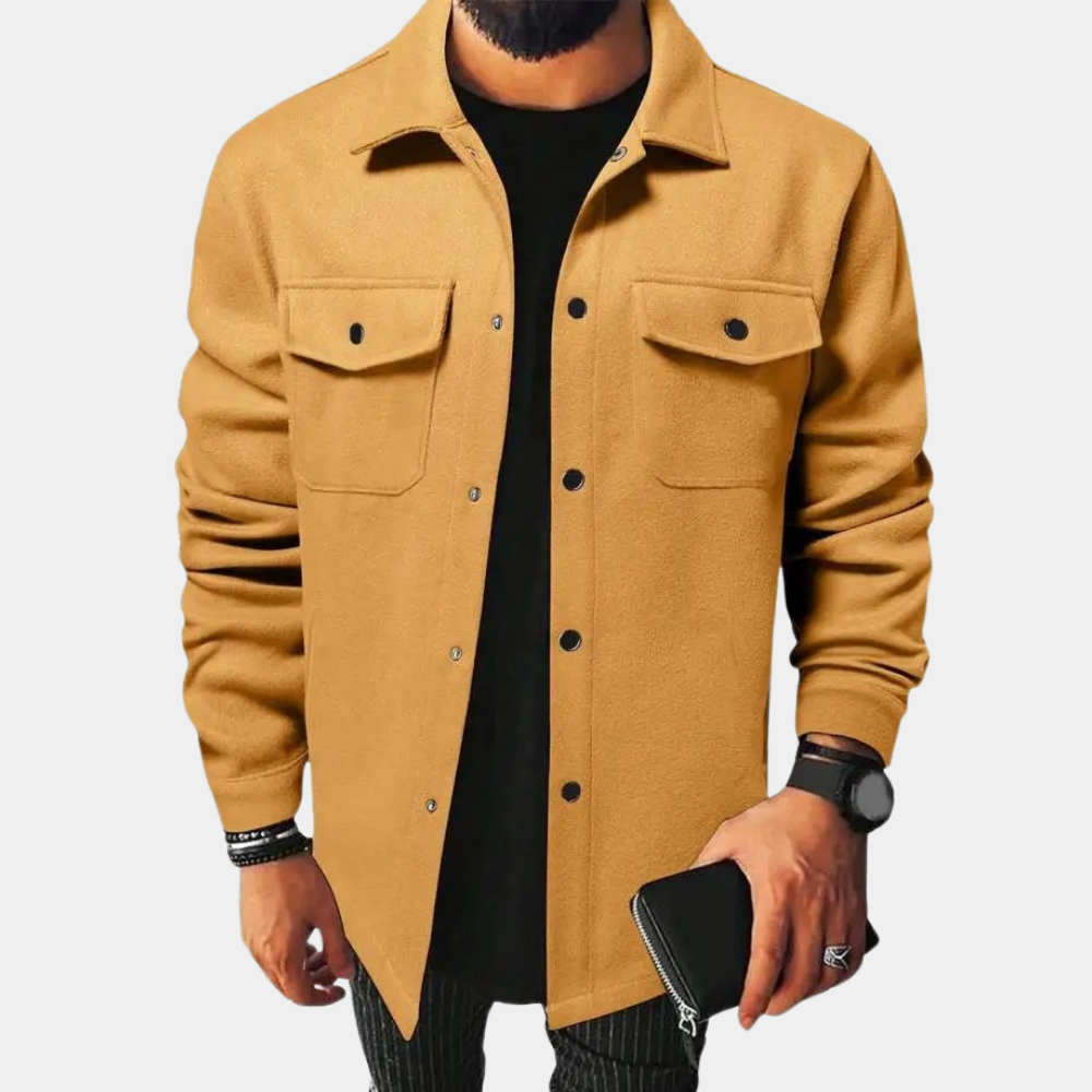 Esclusiva camicia Diego da uomo: comfort impareggiabile e calore accogliente