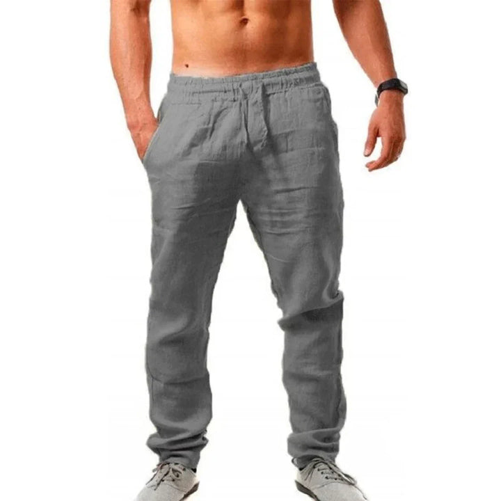 Pantaloni da uomo in lino di lusso ARNO - stile e comfort in un unico prodotto