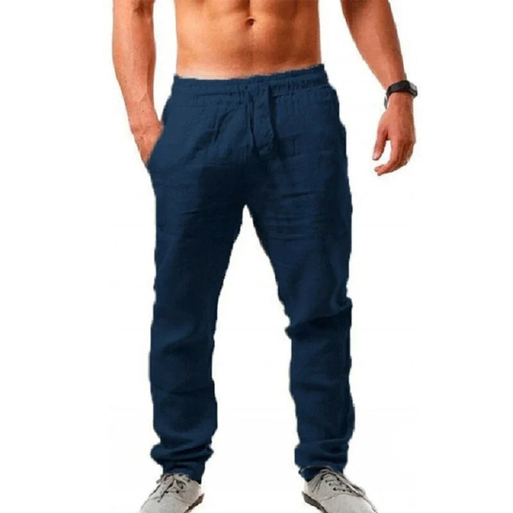 Pantaloni da uomo in lino di lusso ARNO - stile e comfort in un unico prodotto