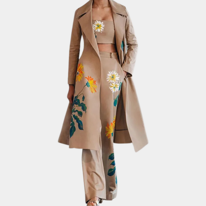Savannah - Set da donna a tre pezzi elegante e chic per le occasioni speciali