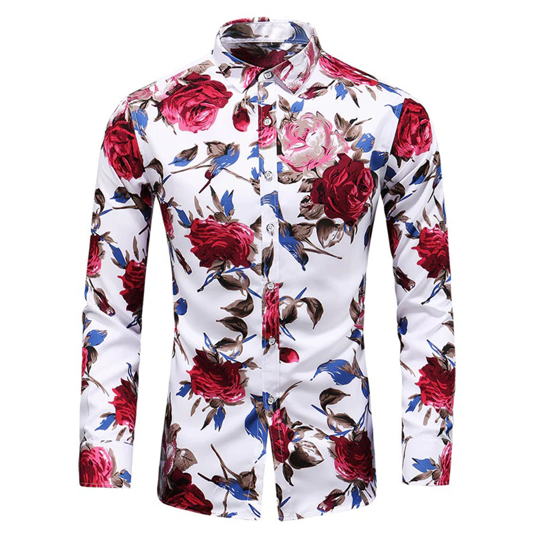Elegante camicia floreale da uomo di Enrique - sottolinea il tuo look unico