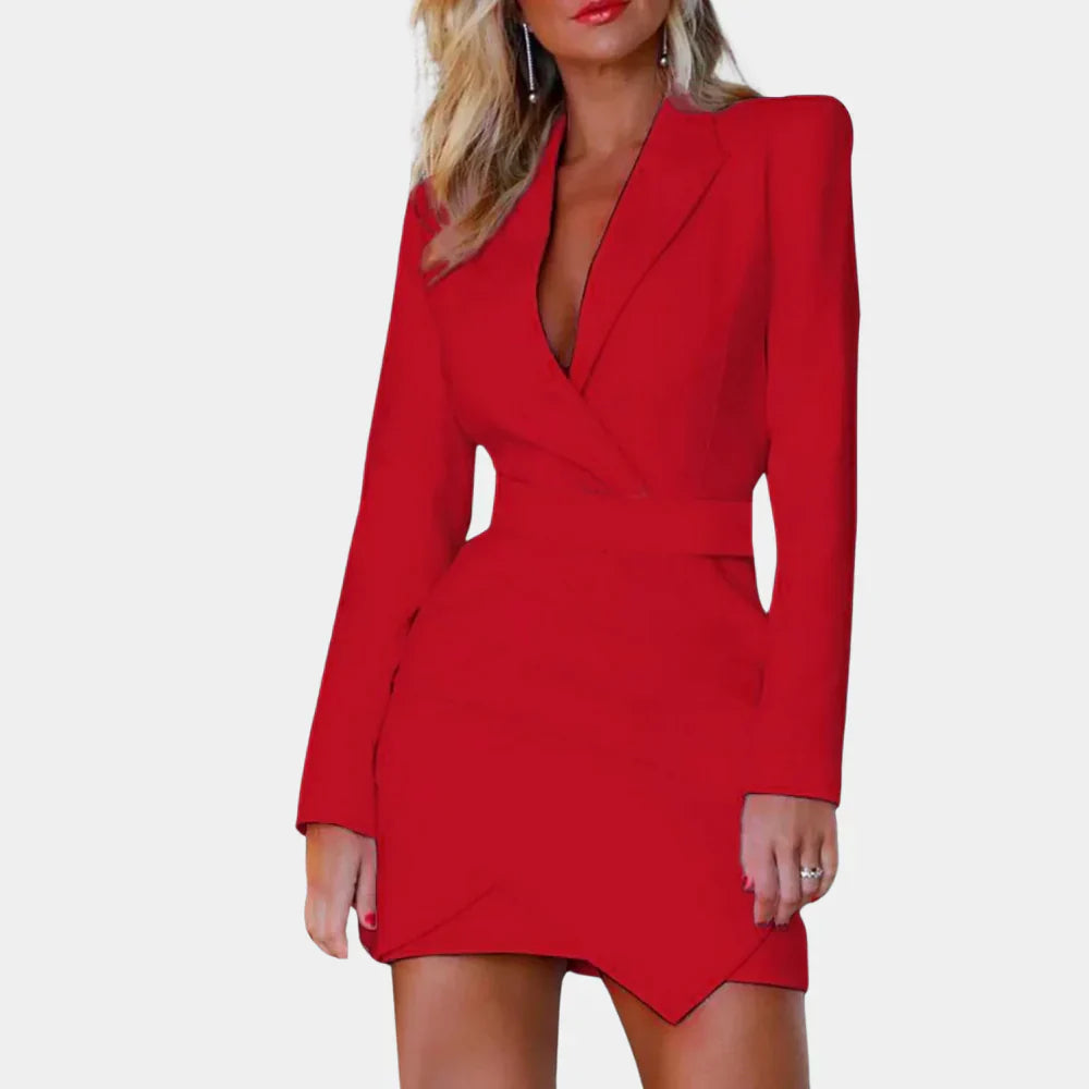 Abito blazer Nova elegante con dettaglio di stile sul colletto reversibile
