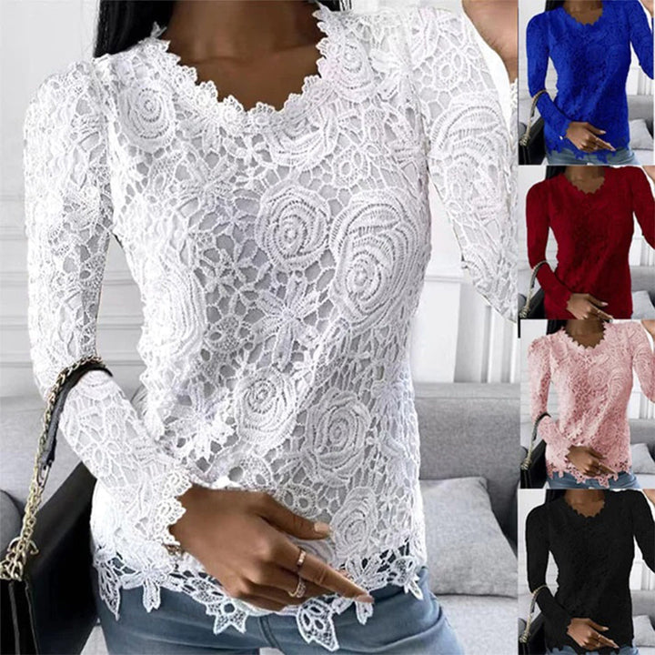 Elegante camicetta a maniche lunghe da donna di Ellie Collection