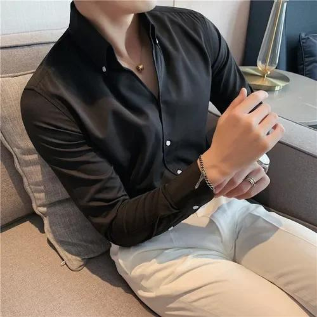 Elegante gilet da uomo a maniche lunghe - ideale per le occasioni formali