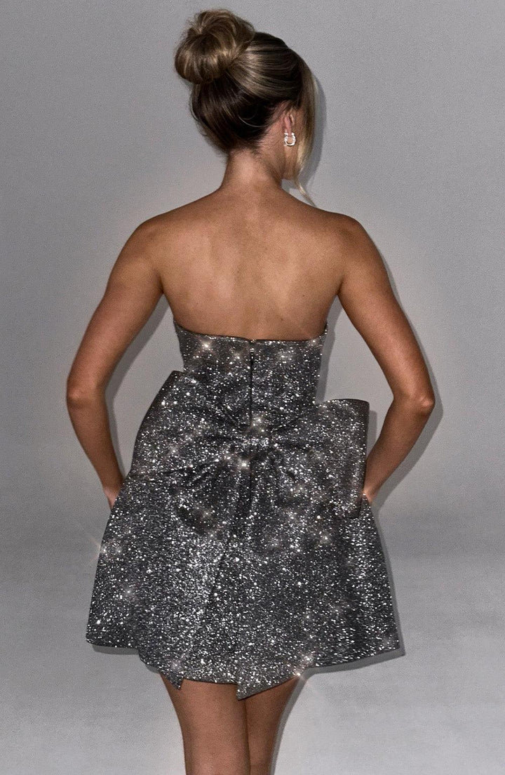 Robe Mini Étincelante pour Femmes - Divertimento assicurato con paillettes e cocktail