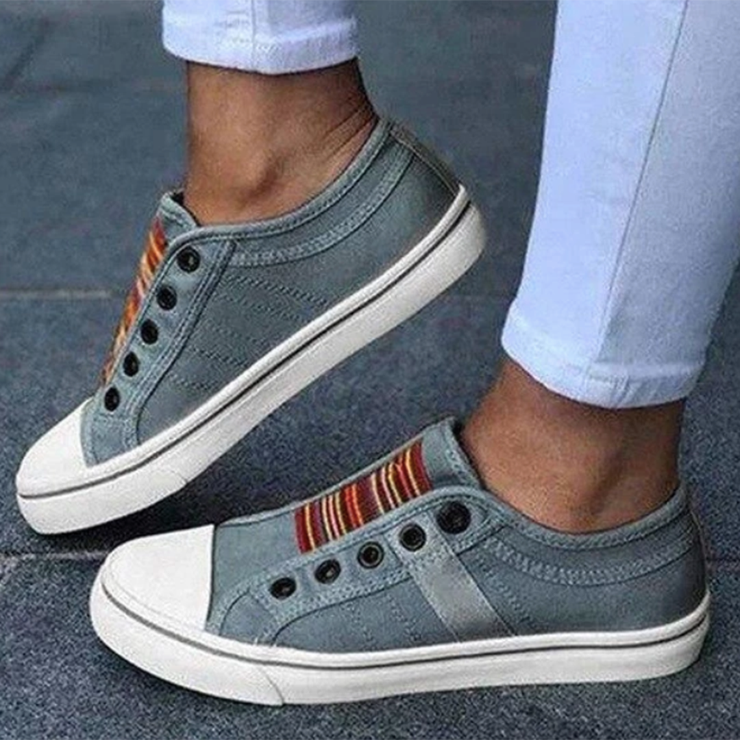 Comodi sandali da donna con cinturino elastico e suola in gomma resistente - facili da indossare e alla moda