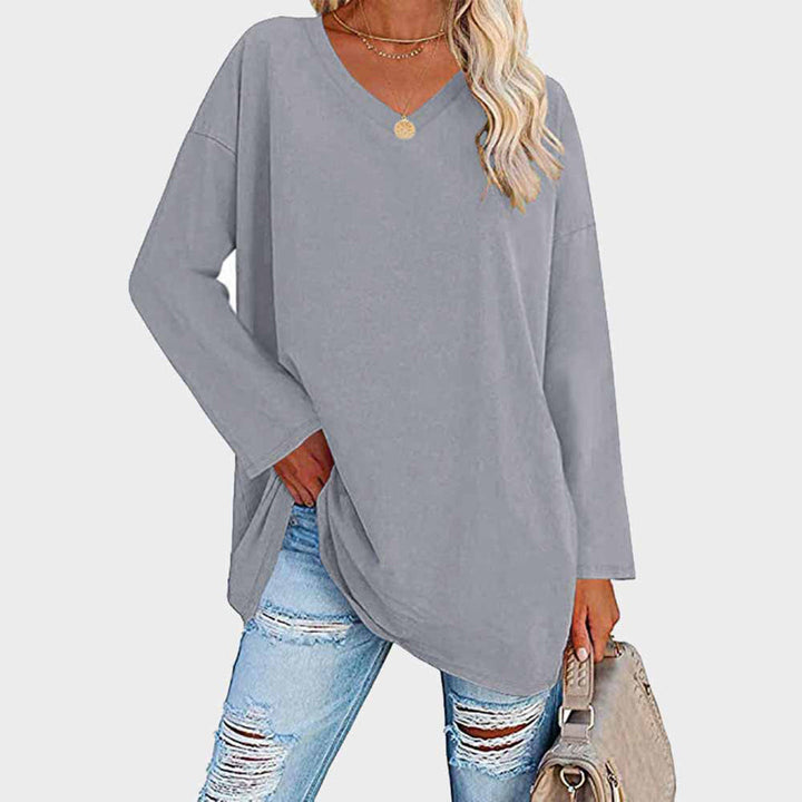 Aiah - Una blusa a maniche lunghe elegante e raffinata, perfetta per ogni occasione e per esaltare il vostro stile unico.