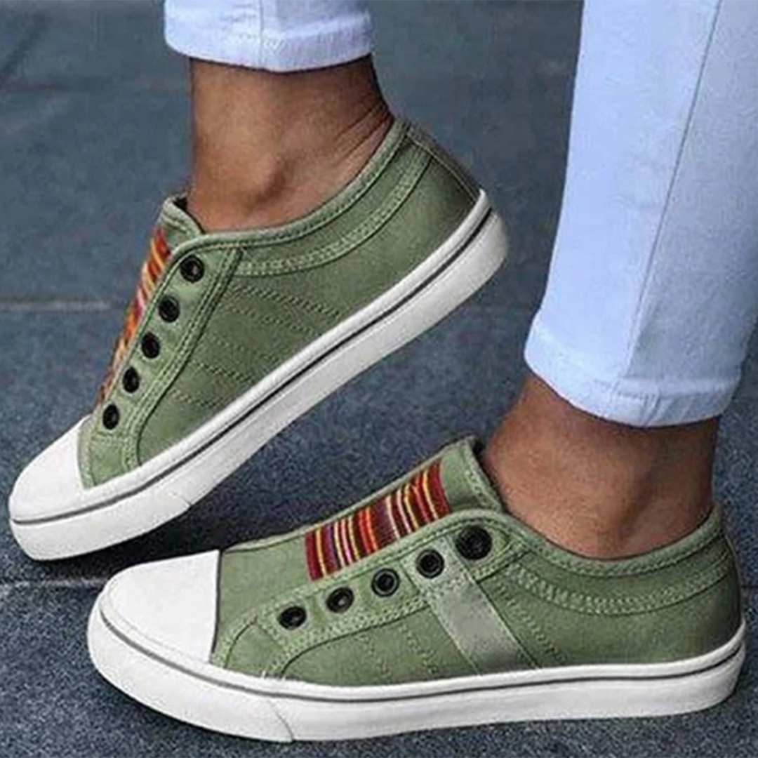 Comodi sandali da donna con cinturino elastico e suola in gomma resistente - facili da indossare e alla moda