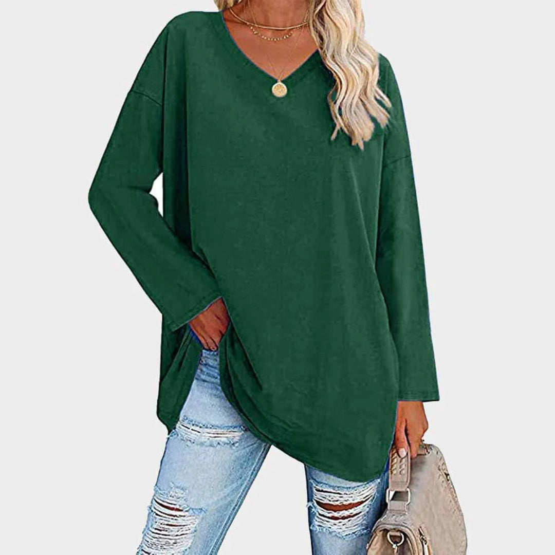 Aiah - Una blusa a maniche lunghe elegante e raffinata, perfetta per ogni occasione e per esaltare il vostro stile unico.