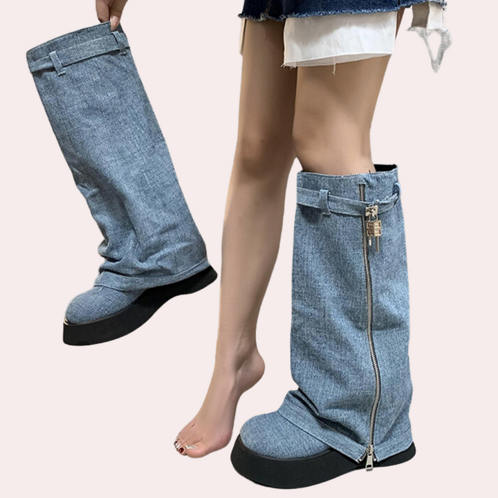 Stivali in denim di tendenza da donna - DULCE