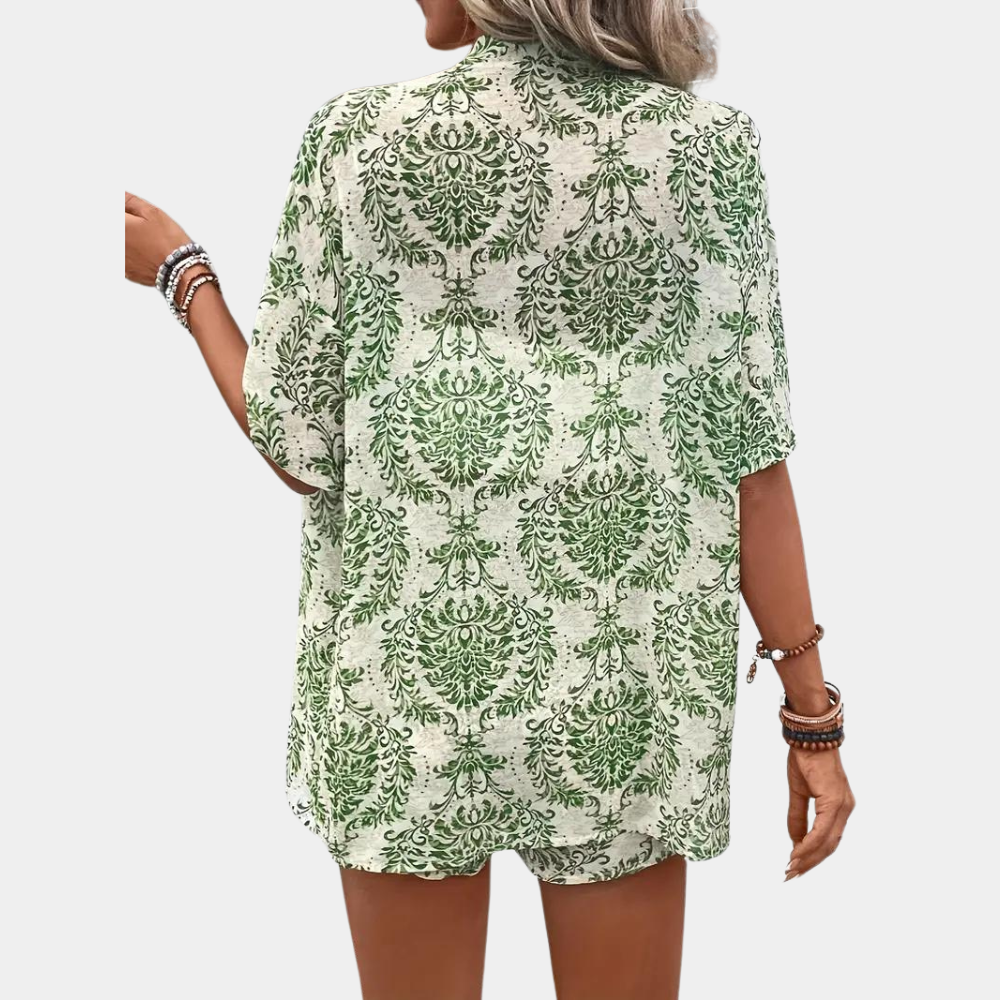 Guiliana - Elegante set estivo da donna a 2 pezzi per ogni occasione