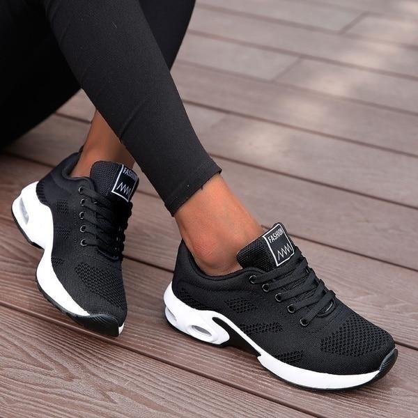 Scarpe da passeggio da donna - Leggere, confortevoli e con imbottitura
