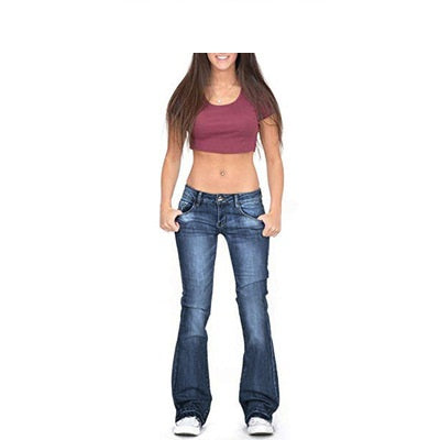 Margaret - Moda femminile elegante e di tendenza in jeans sfumati