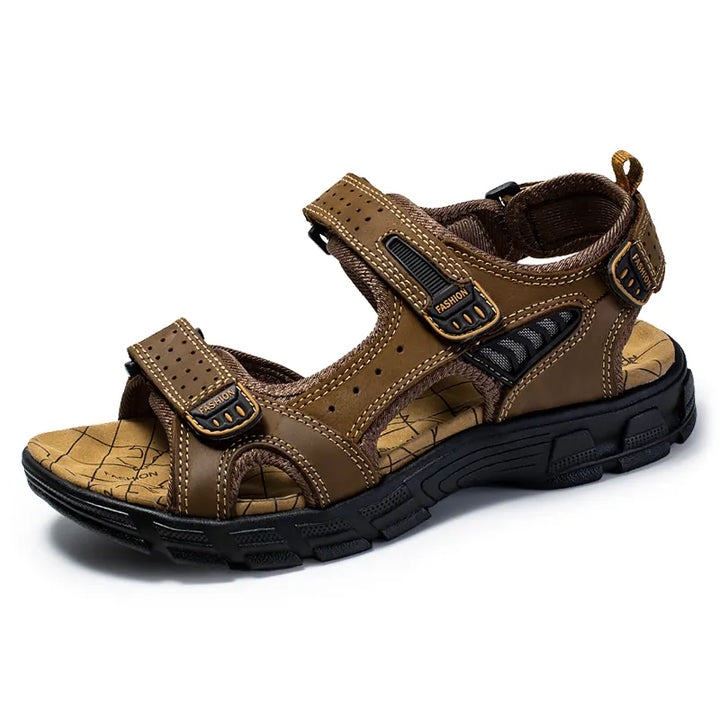 Sandali in pelle da uomo eleganti e lussuosi - massimo comfort ed eleganza