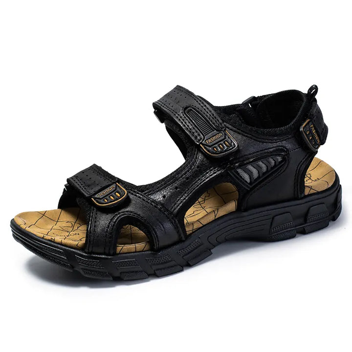 Sandali in pelle da uomo eleganti e lussuosi - massimo comfort ed eleganza