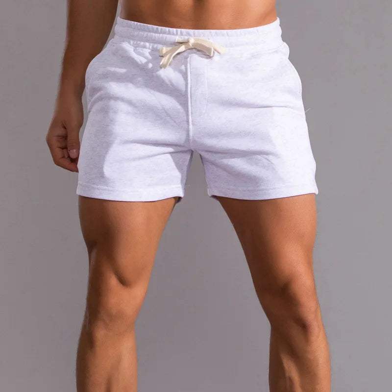 Pantaloncini da uomo con vestibilità elastica e cotone traspirante - vestibilità comoda e pratiche tasche laterali