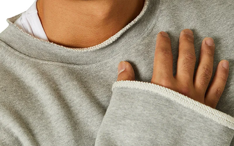 Sudadera para Hombre con Corte Relajado y Algodón Suave - Estilo Casual y Moderno con Cuello Redondo